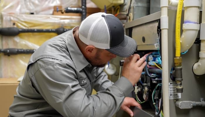 Professional heating repair service